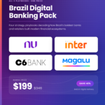 Brazil Digital Banking Pack: Four Banks, Four Ways to Bank 200 Million Brazilians